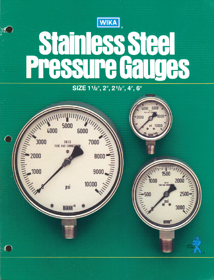 Central Supply Company Catalogs Wika